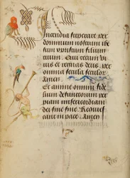 Page de texte décorée